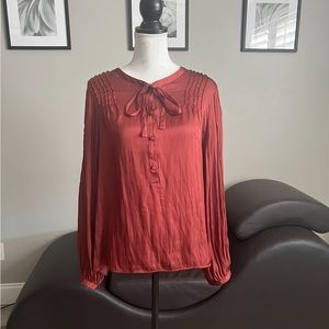 J. Crew Blouse XL color rust